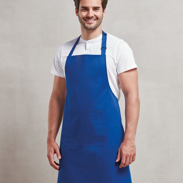 Colours bib apron with pocket Thumbnail