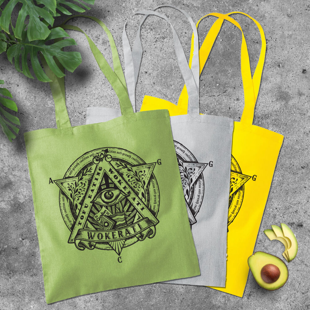 Wokerati Long Handled Tote Bag Thumbnail