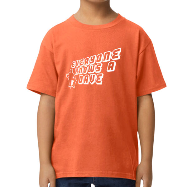 Everyone Knows A Dave Kid's T Shirt Thumbnail